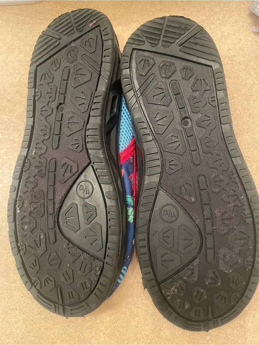 Paw Patrol Blue and Red Kids Water Shoes with Chase & Marshall